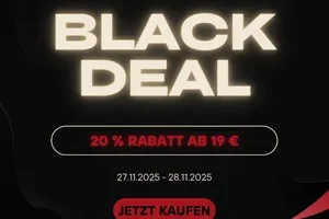 20 % Black Deal nur 2 Tage