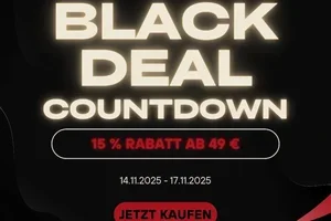 15% Black Deal Countdown auf A L L E S