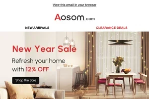 New Year, Fresh Home — up to 70% Off
