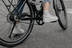 Step-through, the secret to easier rides