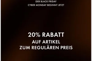 DER BLACK FRIDAY CYBER MONDAY BEGINNT JETZT