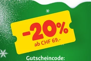 Deine letzte Chance! -20 % auf ALLES 🤑