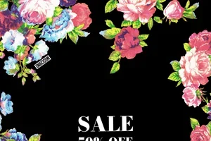 Sale at 50% off