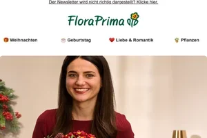 Letzte Chance für Deine Weihnachts-Blumengrüße💐