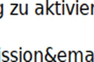 Deine Newsletteranmeldung