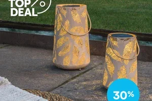 Solar Laterne Antik im Top Deal - 30% Rabatt