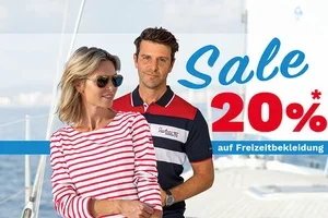 Summer SALE 🔖: 20% auf Freizeitmode sichern