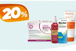 20% Rabatt auf ausgewählte Angebote!