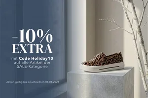 🎁 Ein Geschenk für Sie: Extra -10% im SALE