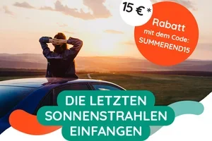 Die letzten Sonnenstrahlen warten auf dich