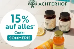 ☀️ Sommeranfang: 15 % auf alles