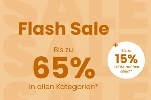 Flash Sale: Bis zu 15% Extra-Rabatt 😍