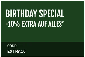 Nur noch heute: -10% EXTRA