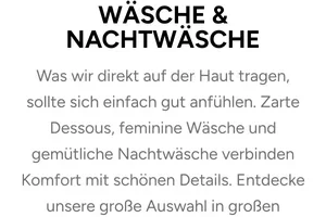 Für die schönsten Wohlfühlmomente