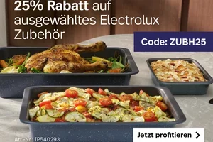 Nur heute: 25% auf ausgewähltes Electrolux Zubehör