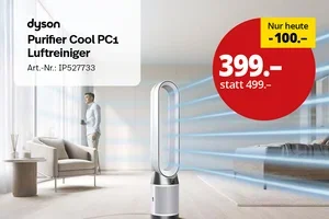 Nur heute: CHF 100.– Rabatt auf Luftreiniger 🧊