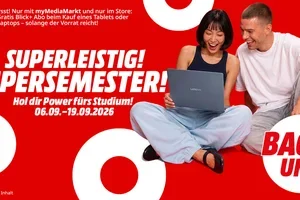 💻 Nur noch bis 19.09. ‒ Hol dir Power fürs Studium!