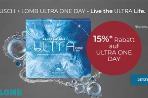 15% Rabatt auf ULTRA ONE DAY – nur für kurze Zeit!