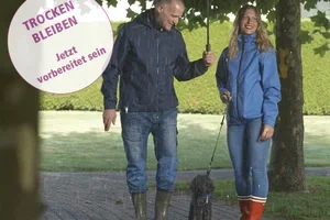 Gut vorbereitet auf regnerische Tage