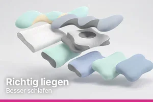 Guter Schlaf beginnt beim richtigen Kissen