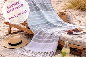 Warme Tage rufen nach Strandtüchern