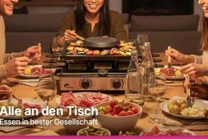 Raclette oder Pizza? Hauptsache, alle sitzen zusammen