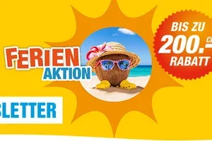 Jetzt Sommer und Herbstferien günstiger buchen