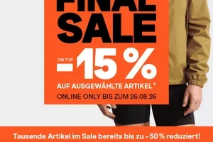 50% Rabatt + 15% EXTRA 🧡