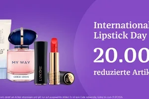 💄 Lipstick Day: 20.000 Artikel reduziert