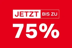 Nur noch heute: bis zu 75% im Sale ⏳