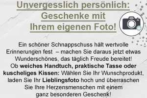 Personalisierte Geschenke mit Ihrem eigenen Foto!