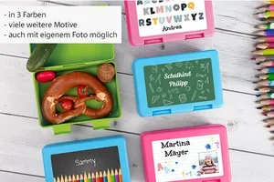 Personalisierte Geschenk-Ideen für den Schulstart! 