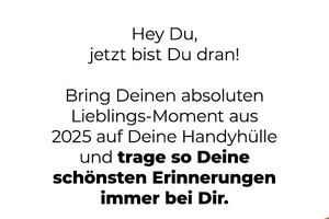 Trage Dein Lieblingsmoment aus 2025 immer bei Dir ✨