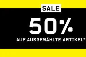 SALE – 50% auf ausgewählte Artikel 