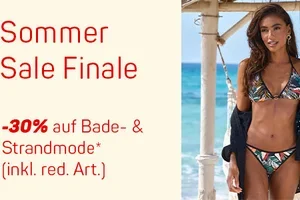 Sommer Sale Finale 🌞 -30% auf Bade- & Strandmode (inkl. reduzierte Artikel)