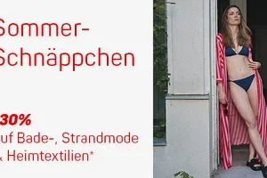 Ihr Sommer mit Ackermann 🌞 -30% auf Bademode, Strandmode & Heimtextilien!