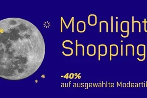 -40% auf ausgewählte Modeartikel beim Moonlight Shopping 🌛