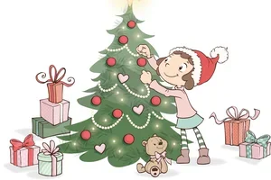 🎁💖 Liebe, die unter dem Baum wartet