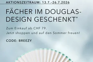 GESCHENKT: Fächer im Douglas-Design  