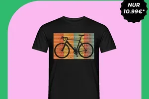 10.99€ für das 🚲 Retro T-Shirt der Woche