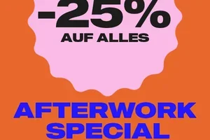 ⌛️ -25% Rabatt bis Mitternacht – unser Afterwork Special!