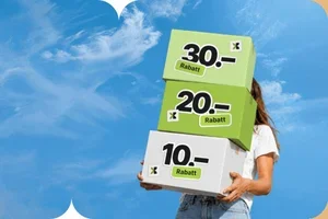 🛒 🤩, mehr shoppen, mehr sparen