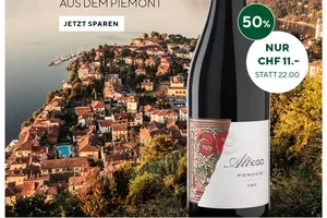 Nur heute: 50% Preisvorteil auf einen besonderen Wein aus dem Piemont. 🍷