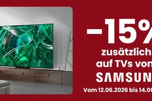 ⏱️ Bis Sonntag: zusätzliche -15% auf Samsung TVs!