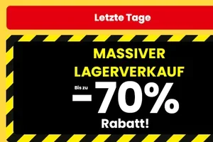 ⏳ Letzte Tage: Bis zu -70% auf Hunderten von Artikeln
