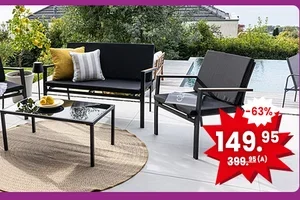 ⚡ Flash Sale: Garten-Set für CHF 149.95 statt CHF 399.95