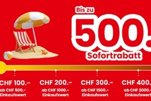 🔥 Bis zu -75%: Je heisser es wird, desto höher sind die Rabatte