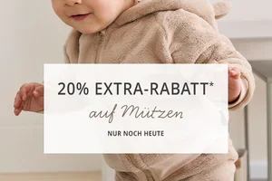 Letzter Tag: 20 % auf Mützen & Accessoires