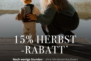 Nur noch kurz: 15 % Herbstfreude