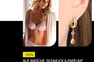 -40% Rabatt auf Wäsche, Schmuck & Parfum*